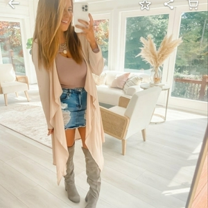 VINE & love long cardigan‎